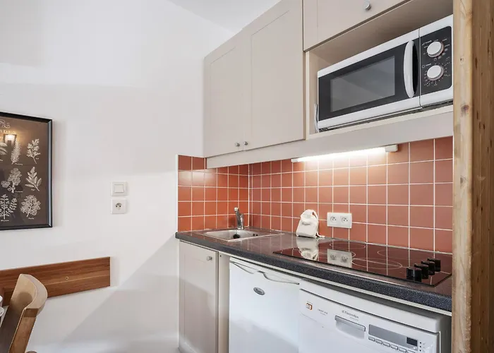 : Moderne 4 Pers Avec Parking Et Vue Sur Pistes - Fr-1-640-66 *