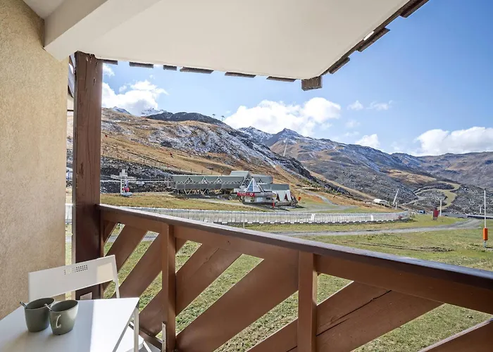 : Moderne 4 Pers Avec Parking Et Vue Sur Pistes - Fr-1-640-66