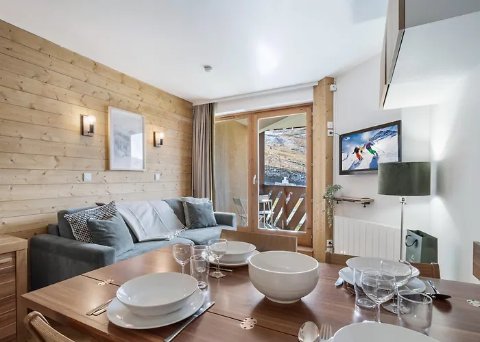 : Moderne 4 Pers Avec Parking Et Vue Sur Pistes - Fr-1-640-66